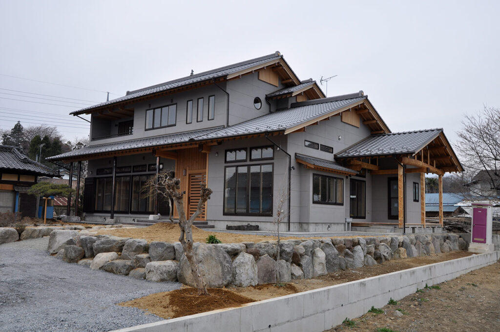 大きな『大黒柱』が家族を支える家　K様邸